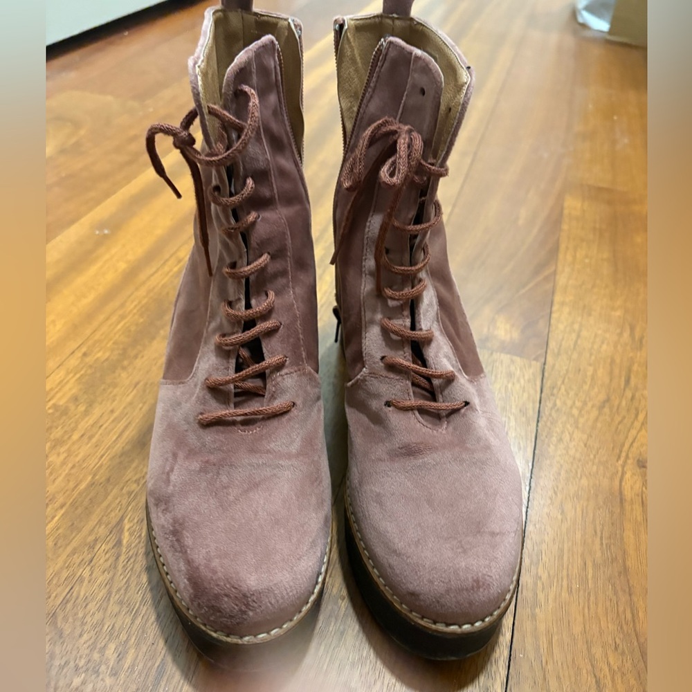 Anthropologie booties. Good condition.